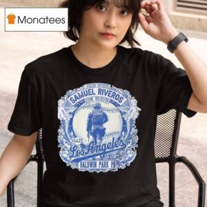 Police Officer Samuel Riveros Los Angeles Baldwin Park Pd T Shirt