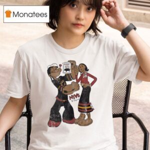 Popeye X Native American Pork Juice T Shirt