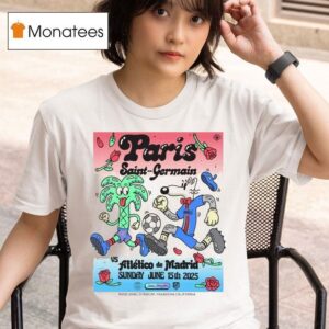 Psg Vs Atletico De Madrid At Rose Bowl Stadium In Pasadena California On June T Shirt