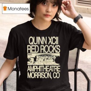 Quinn Xcii Red Rocks Amphitheatre Morrison Co T Shirt