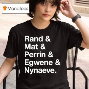 Rand And Mat And Perrin And Egwene And Nynaeve T Shirt