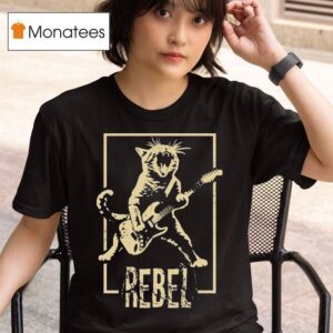 Rebel Kitty Ca T Shirt