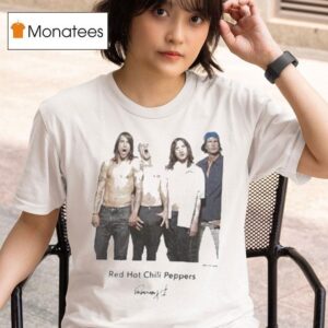 Red Hot Chili Peppers X Ross Halfin X Standard Group Standing Photo T Shirt