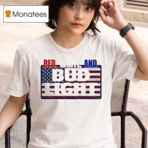 Red White Bruh Bud Ligh T Shirt
