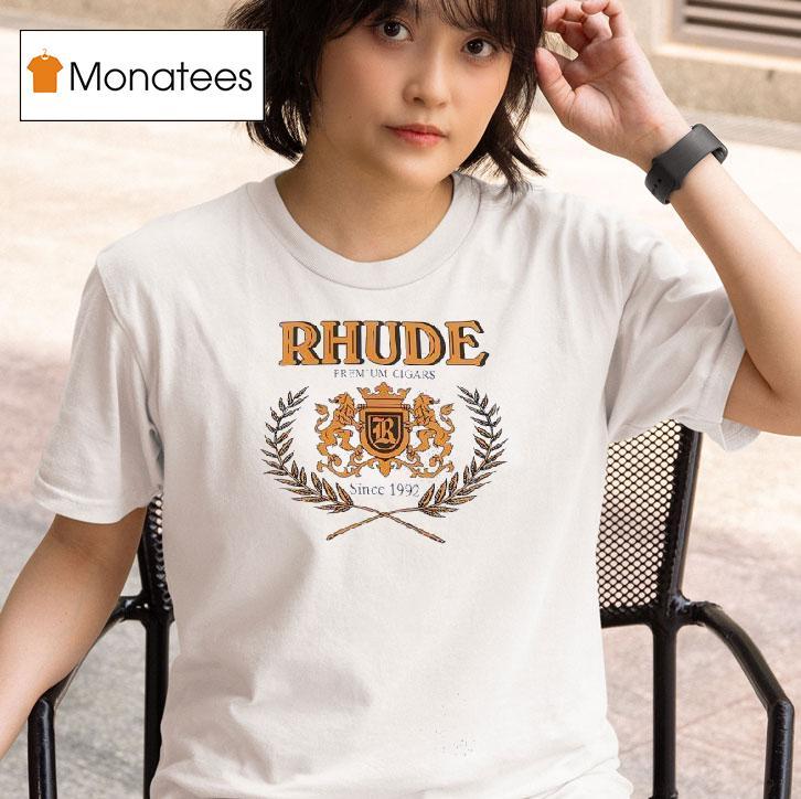 Rhude Premium Cigars Since Logo T Shirt
