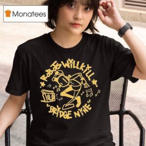 Robots Will Kill X Bridge Nine Dancing Robo T Shirt