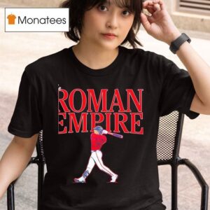Roman Anthony Boston Red Sox The Roman Empire Baseball Signature T Shirt