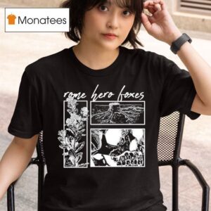 Rome Hero Foxes Skull T Shirt