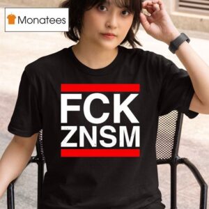 Ronnie Barkan Wearing Fck Znsm T Shirt