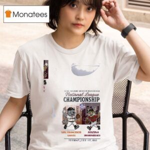 San Francisco Giants Vs Arizona Diamondbacks Mlb National Championship Mascots T Shirt
