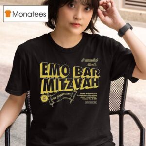 Say Anything I Attended Max S Emo Bar Mitzvah T Shirt