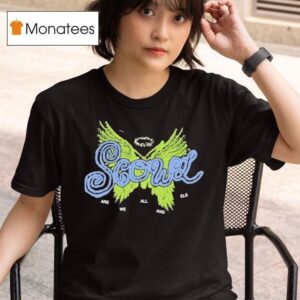Scowl Wings Are We All Angels T Shirt