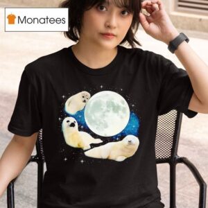 Seals Under The Moon T Shirt