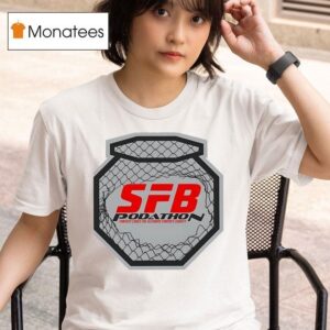Sfb Podathon Fantasy Cares The Ultimate Fantasy Charity Logo T Shirt