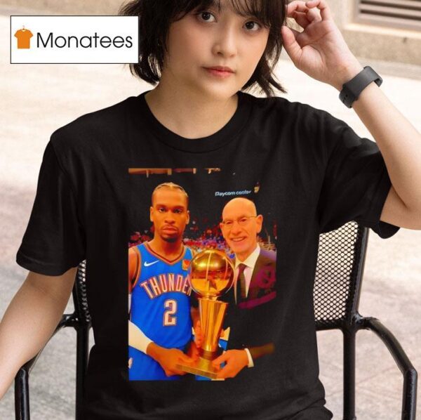 Shai Gilgeous Alexander Nba Champion Thunder Mvp T Shirt