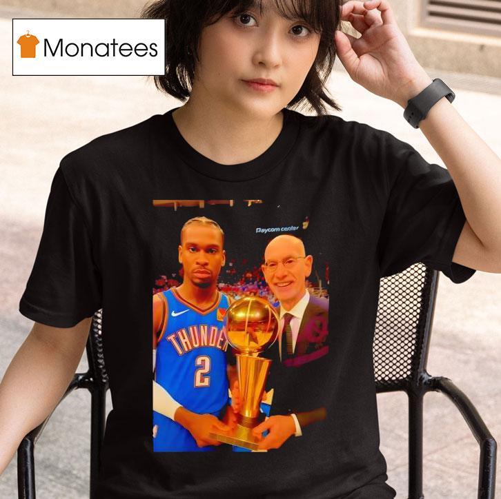Shai Gilgeous Alexander Nba Champion Thunder Mvp T Shirt
