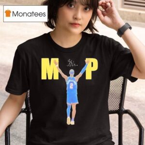 Shai Gilgeous Alexander Mvp Oklahoma City Thunder Finals Champions Signature T Shirt