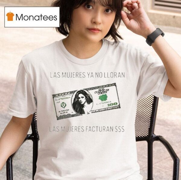 Shakira Las Mujeres Ya No Lloran World Tour Las Mujeres Facturan Dollar Bill T Shirt