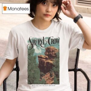 Sheryl Crow Jun Red Rocks Amphitheatre T Shirt