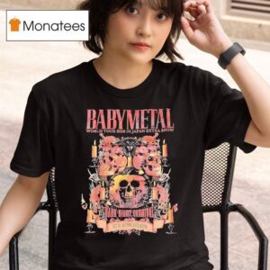 Skulls Baby Metal World Tour In Japan Extra Show Dark Night Carnival T Shirt