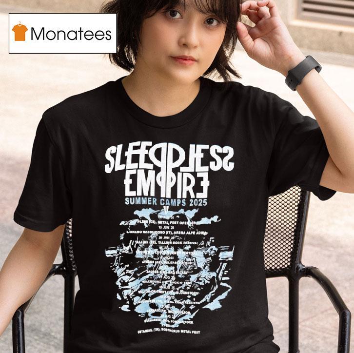 Sleepless Empire Summer Camps Tour T Shirt