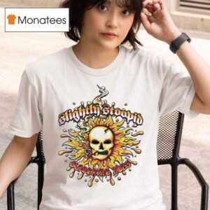 Slightly Stoopid Summertime Skull Tour T Shirt