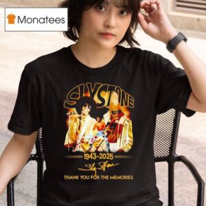 Sly Stone Signature Thank You For The Memories T Shirt