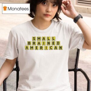 Small Brained American Garment Dyed T Shirt