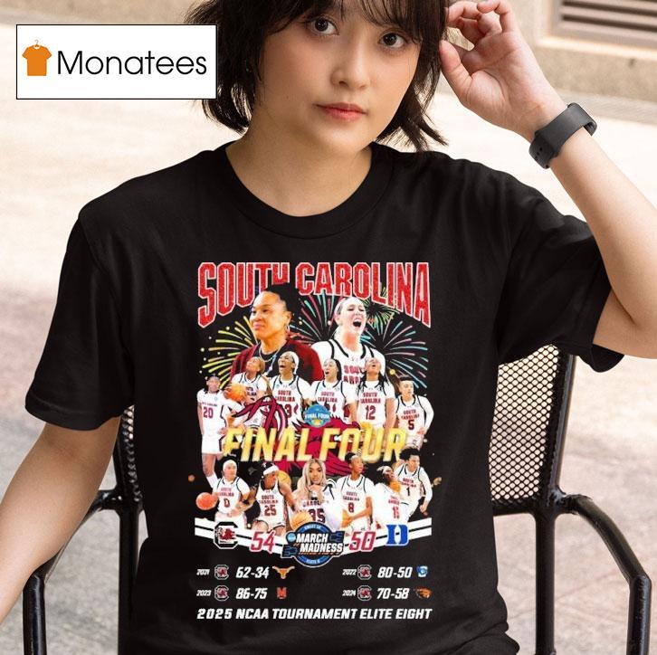 South Carolina Gamecocks Final Four Ncaa Tournament Elite Eight March Madness T Shirt
