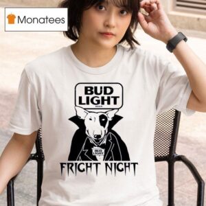 Spuds Mackenzie Bud Light Beer Fright Nigh T Shirt