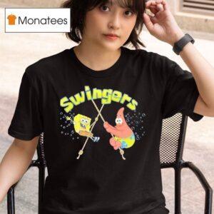 Squarepants And Patrick Star Swingers T Shirt