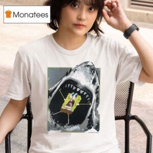 Squarepants Shark Attack T Shirt