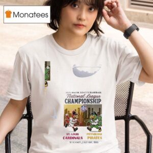St Louis Cardinals Vs Pittsburgh Pirates Mlb National Championship Mascots T Shirt