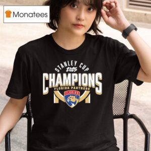 Stanley Cup Champions Florida Panthers Logo T Shirt