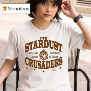 Stardust Crusaders Japan In Days To Egyp T Shirt