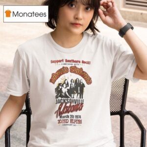 Support Southern Rock Come Hang With Lynyrd Skynyrd Jacksonville Alabama Vintage T Shirt