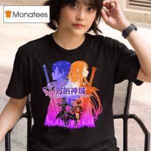 Sword Art Online Kirito And Asuna T Shirt