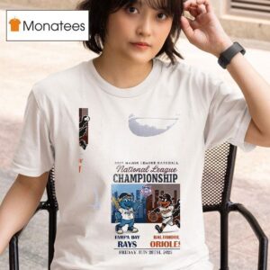 Tampa Bay Rays Vs Baltimore Orioles Mlb National League Championship Masco T Shirt