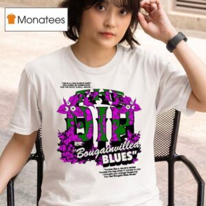 The Dip Bougainvillea Blues T Shirt
