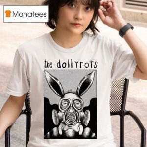 The Dollyrots Haunted Gasmask Bunny T Shirt