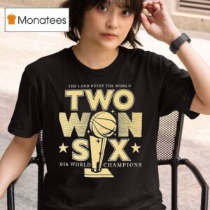 The Land Rules The World Two Won Six World Champions Vintage T Shirt