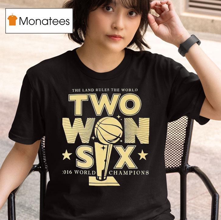 The Land Rules The World Two Won Six World Champions Vintage T Shirt