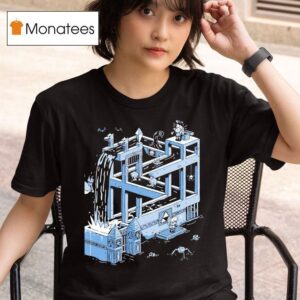 The Legend Of Zelda Style Of Escher S Waterfall T Shirt