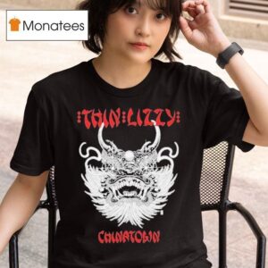 Thin Lizzy Chinatown Dragon T Shirt