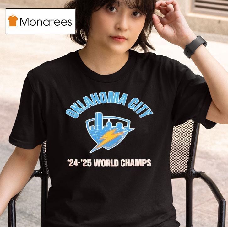 Thunder Champs Okc Basketball World Champs T Shirt