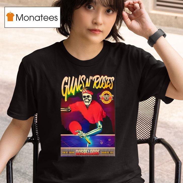 Tour Germany Dsseldorf Guns N Roses T Shirt
