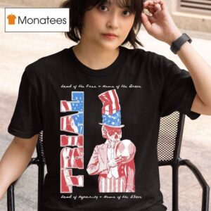 Trial Land Of The Free Home Of The Brave Lamb Of Hypocrisy Home Of The Slave Years T Shirt