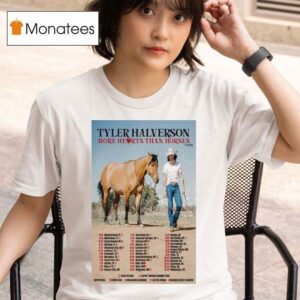 Tyler Halverson More Hearts Than Horses Tour Dates June Oklahoma City Ok T Shirt