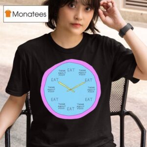 Tyler Spangler Always Food Eat Clock T Shirt