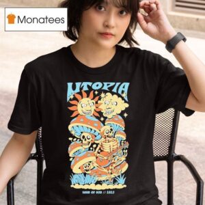 Utopia Hand Of God For The Dreamers Skeleton T Shirt